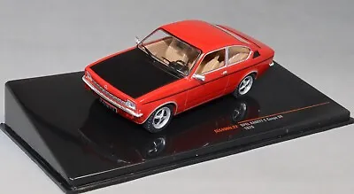 IXO Opel Kadett C Coupe SR In Red & Black 1976 CLC490N 1/43 NEW • £32.99