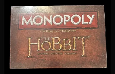 Monopoly The Hobbit Motion Picture Trilogy Collectors Edition Brand New Sealed  • $120
