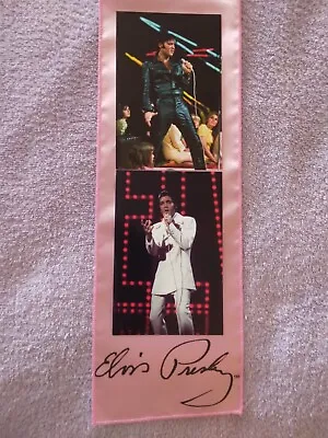 Elvis Presley Signature Pink Scarf&tv Special Comeback Photos 1968 Lot 3 G • $30