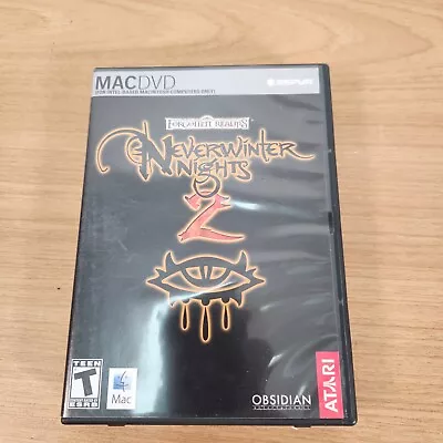 Neverwinter Nights 2 MACDVD Game For Apple Mac LIKE NEW Manual Included • $19.99