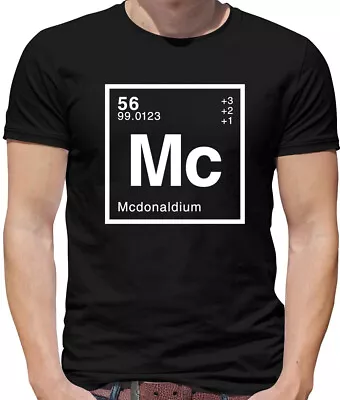 Mcdonald - Periodic Element Mens T-Shirt - Surname - First Name - Science - Geek • £13.95