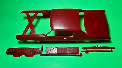 AMT 70 1970 Chevy Impala 1/25 Bare Body Shell Core Support Firewall Red Car • $16.99