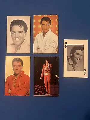 5 Vintage Elvis Presley Arcade Vendor & Postcards 1960’s • $19.99