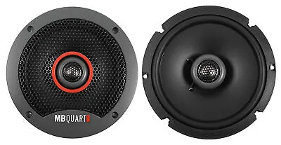 Pair MB QUART FKB116S 6.5  240 Watt Slim Shallow Mount Car Audio Speakers • $34.95