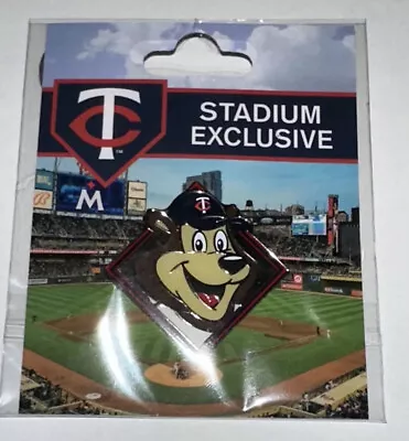 2023 MINNESOTA TWINS TC Bear Mascot Collector Stadium Exclusive Lapel Hat Pin • $29.24