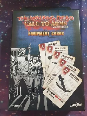 Mantic Games The Walking Dead - Call To Arms: Equipment Cards Pack • £20