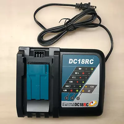 NEW For Makita DC18RC 18V Lithium Ion Battery Charger Optimum Rapid Charger • $18.89
