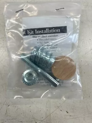 LJ Smith Flush Mount Kit Handrail Newel Post Fastener #3075-O Oak • $10