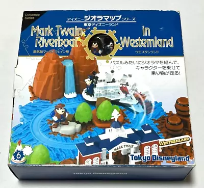 Mark Twain Riverboat Tokyo Disneyland Diorama Mechanical Toy Rare From JAPAN • $109.99