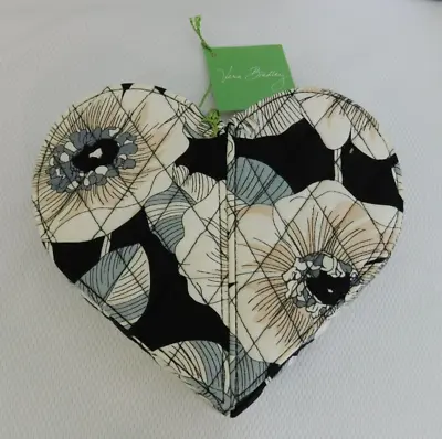 VERA BRADLEY From My Heart Jewelry Case Box - Camellia - Black & White - NWT • $24.95