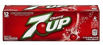 7 Up Cherry Soda In 12 Oz Cans (12 Cans) • £26.17