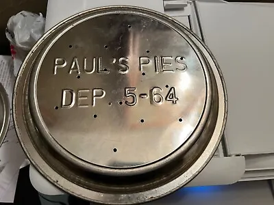 Vintage Pie Tin (Paul’s Pies) • $9.99