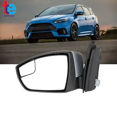 Driver Side View Mirror For 2015-2018 Ford Focus With Light Left F1EZ17683R • $112.98