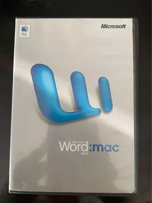 2004 Microsoft Word For Apple IMac Computer • $14.99