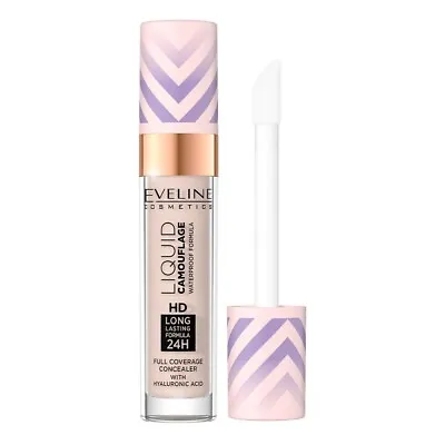 Eveline Liquid Camouflage Full Coverage Concealer 02 Light Vanilla 7.5ml • £4.99