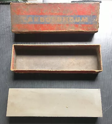 Vintage Carborundum  Combination Sharpening Stone No. 110 • $10