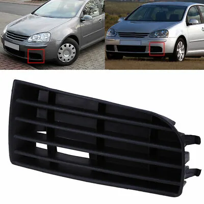 For VW Golf Rabbit 2004-09 Front Driver Side Bumper Lower Fog Light Grill Cover • $14.53