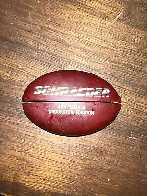 Vintage Squeeze Coin Purse Advertising Schroeder Auto Parts Crookston Bemidji • $19.99