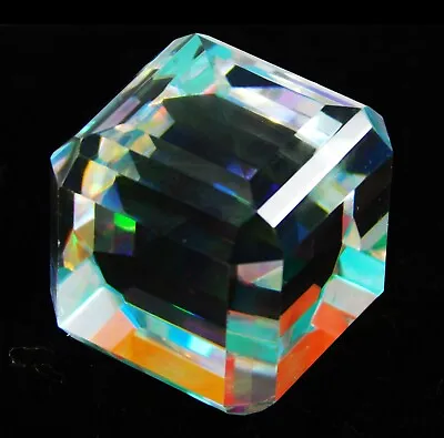 Natural 123.20 Ct Brazilian Multi-Color Mystic Topaz Cube Cut Loose Gemstone • $3