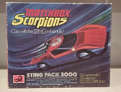 Vintage Matchbox Scorpions Sting Pack 3000 Excellent In Excellent Original Box • $93.96