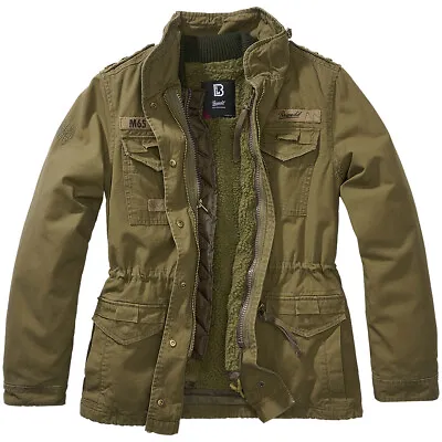 Brandit Ladies M65 Giant Jacket Classic Hunting Parka Field Jacket Coat Olive • $199.95