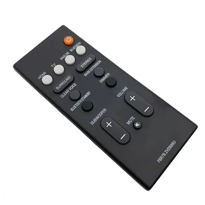 Plastic Audio Speaker Remote Control For YAMAHA YAS-106 ATS-1060 FSR78 ZV28960 • $14.27