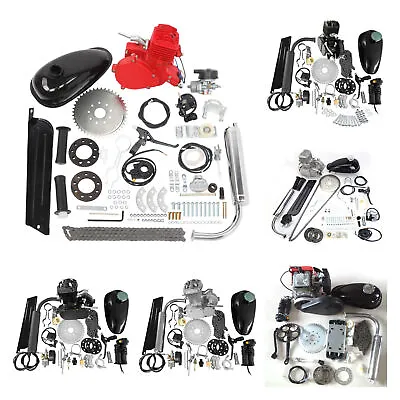 Full Set 80cc/50cc Bike Bicycle Motorized 2-Stroke Petrol Gas Motor Engine Kits • $67.99