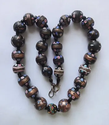 Antique Venetian Fancy Trade Bead Necklace • £500