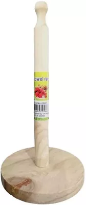 New 3x Kitchen Paper Towel Holder Wooden Tower Paper Roll Rail Stand • $17.95