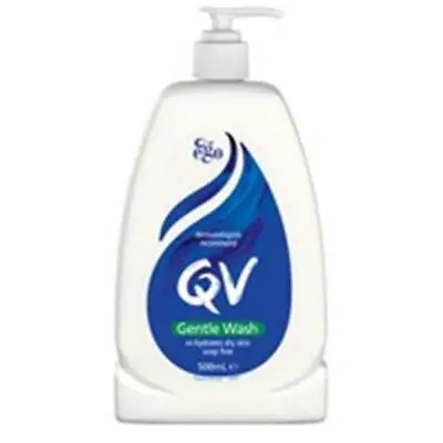 QV Gentle Wash 500G For Normal And Sensitive Skin Re-hydrates Dry FREE POSTAGE • $30.77