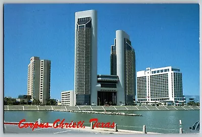 Corpus Christi Texas - One Shoreline Plaza - Vintage Postcard 4x6 - Posted 1993 • $6.99