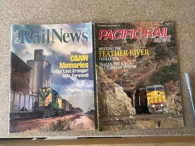 1994 1995 Pacific Rail News-  CNW - Union Pacific Railroad  Focused  Issues • $11