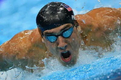282465 Michael Phelps Team USA Swimming Gold Champion Olympic PRINT POSTER • $8.95