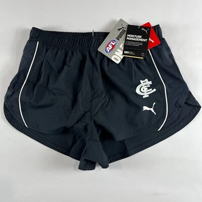 $39.99 • Buy Carlton Blues Puma AFL Running Training Footy Gym 2  Shorts Men's Small S W30 