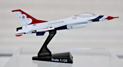 F-16 FIGHTING FALCON  THUNDERBIRDS  1:126  Scale POSTAGE STAMP PS5399-2 Daron • $31