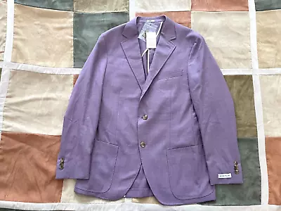 Peter Millar Textured Hyperlight Jacket Soft Unconstructed Sport Coat 40 R  NEW • $199.91