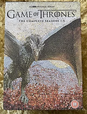 Game Of Thrones: The Complete Seasons 1-6 (DVD 2016) • £14.99