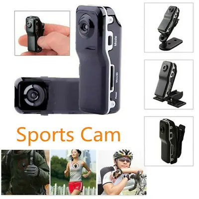 Mini Sports Video Recorder Bike Helmet Dash Camera DVR Cam Motorbike Recorder • $13.93