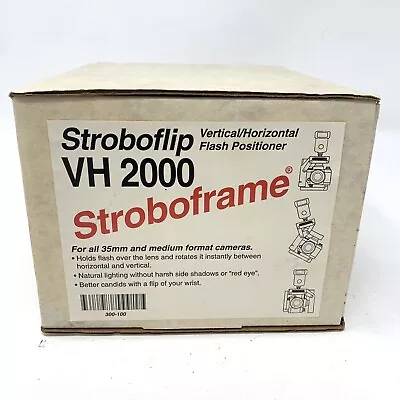 Stroboframe Stroboflip VH 2000 Vertical/Horizonal Flash Positioner • $30