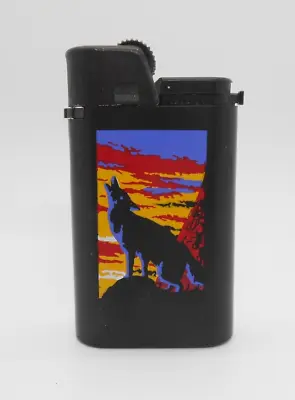 Marlboro Unlimited Promo Coyote Refillable Lighter Vintage Djeep Made In France • $10