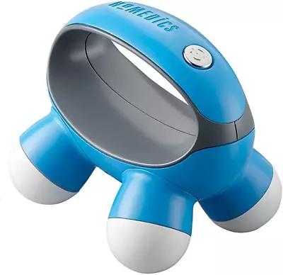 HoMedics Quatro Mini Hand-Held Massager With Hand Grip Battery Operated 4 By 2 • $8.57