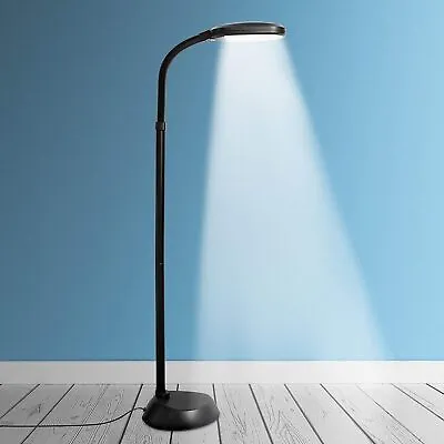 Daylight LED Floor Lamp Modern Free Standing Reading Light For Living Room 12W • £59.99