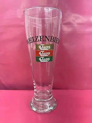 Vintage German Weizenbier Beer Drinking Glass .5L • $16