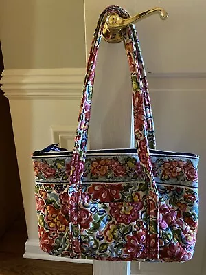 VERA BRADLEY Retired HOPE GARDEN Zippered Tote Bag Purse • $15