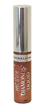 (LOT OF 2) Maybelline Wet Shine Diamonds Liquid Lip Gloss CORAL MOTION • $18.98