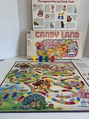 Rare Vintage 1984 Candy Land Board Game Milton Bradley Complete Made In USA • $129.99