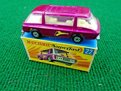 1970 Matchbox - #22 Freeman Inter-City Commuter With Box (50000) • $10