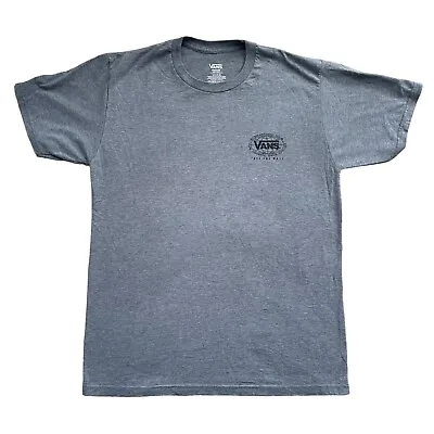 Vans Off The Wall International Sole 1966 Men’s Gray T-Shirt Size Medium • $6.99