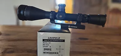 Leupold 54560 Mark 4 LR/T 4.5-14x50mm (30mm) M1 Rifle Scope - Black • $835