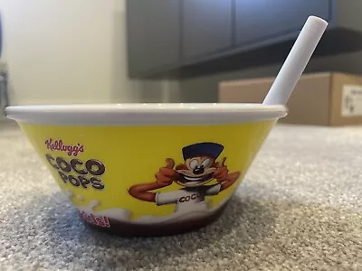 Vintage Kellogs Plastic CoCo Pops Sip-Up Cereal Bowl • £10
